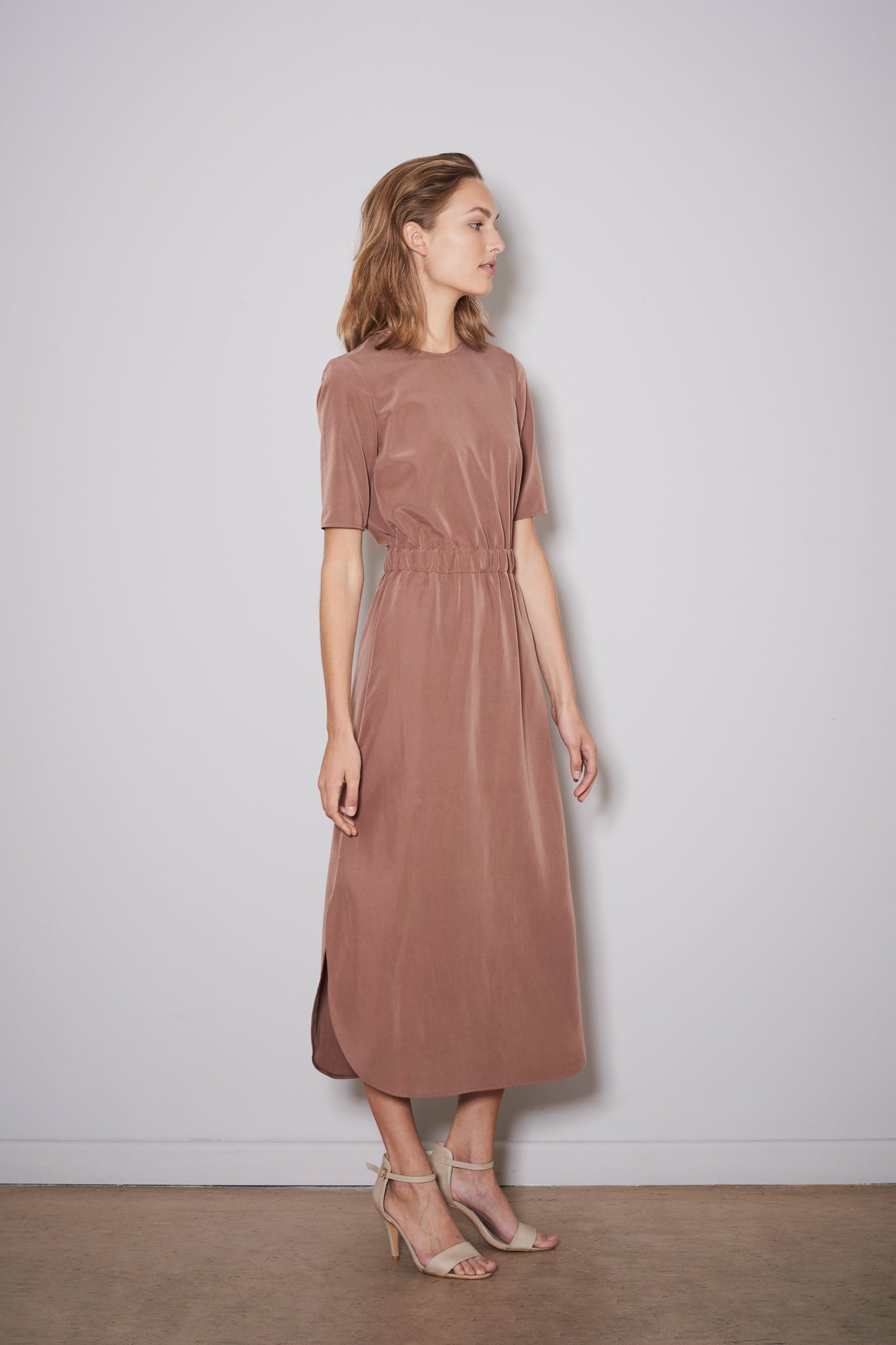 PAXTONIA EASY DRESS rust modal