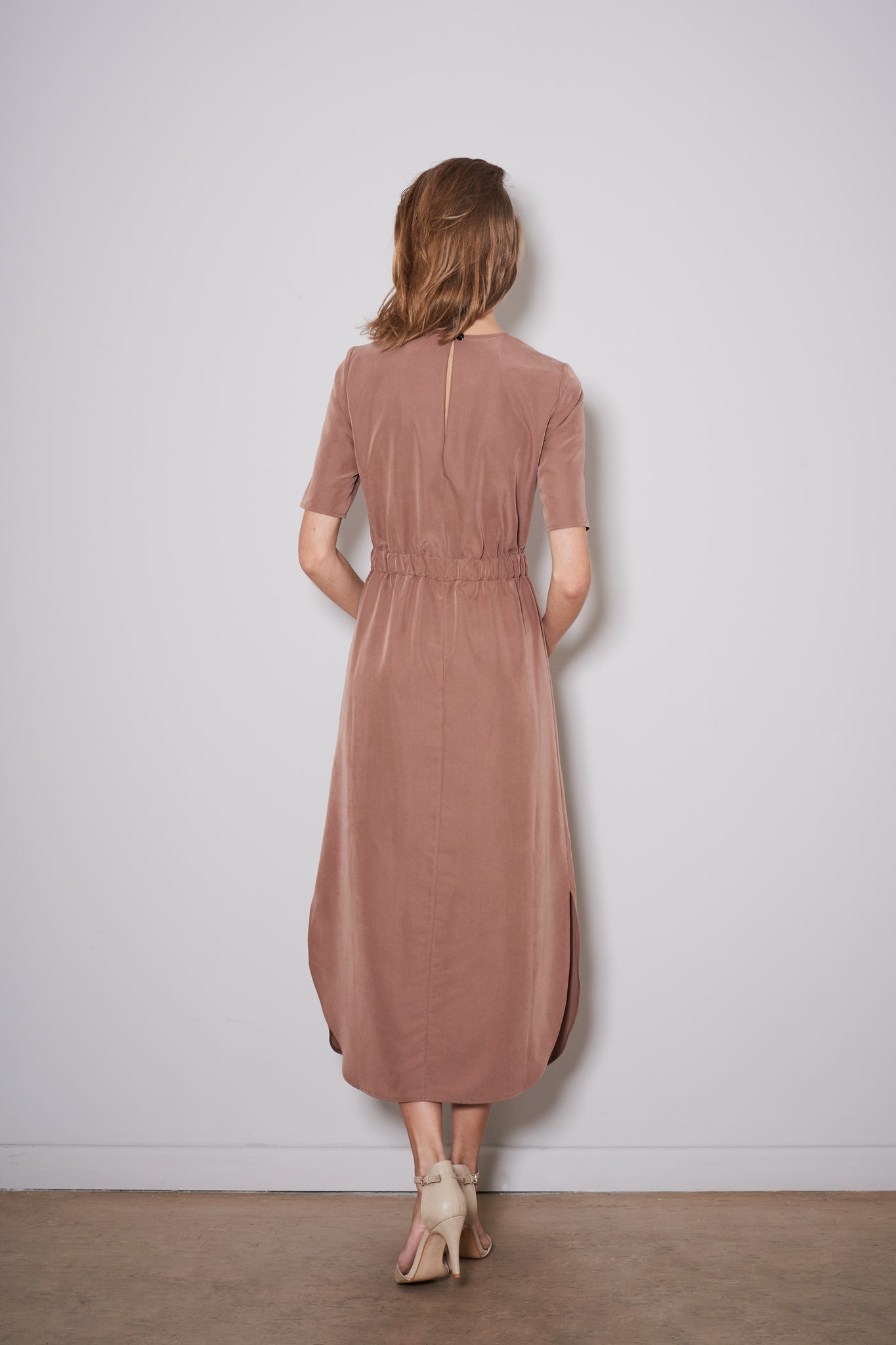 PAXTONIA EASY DRESS rust modal