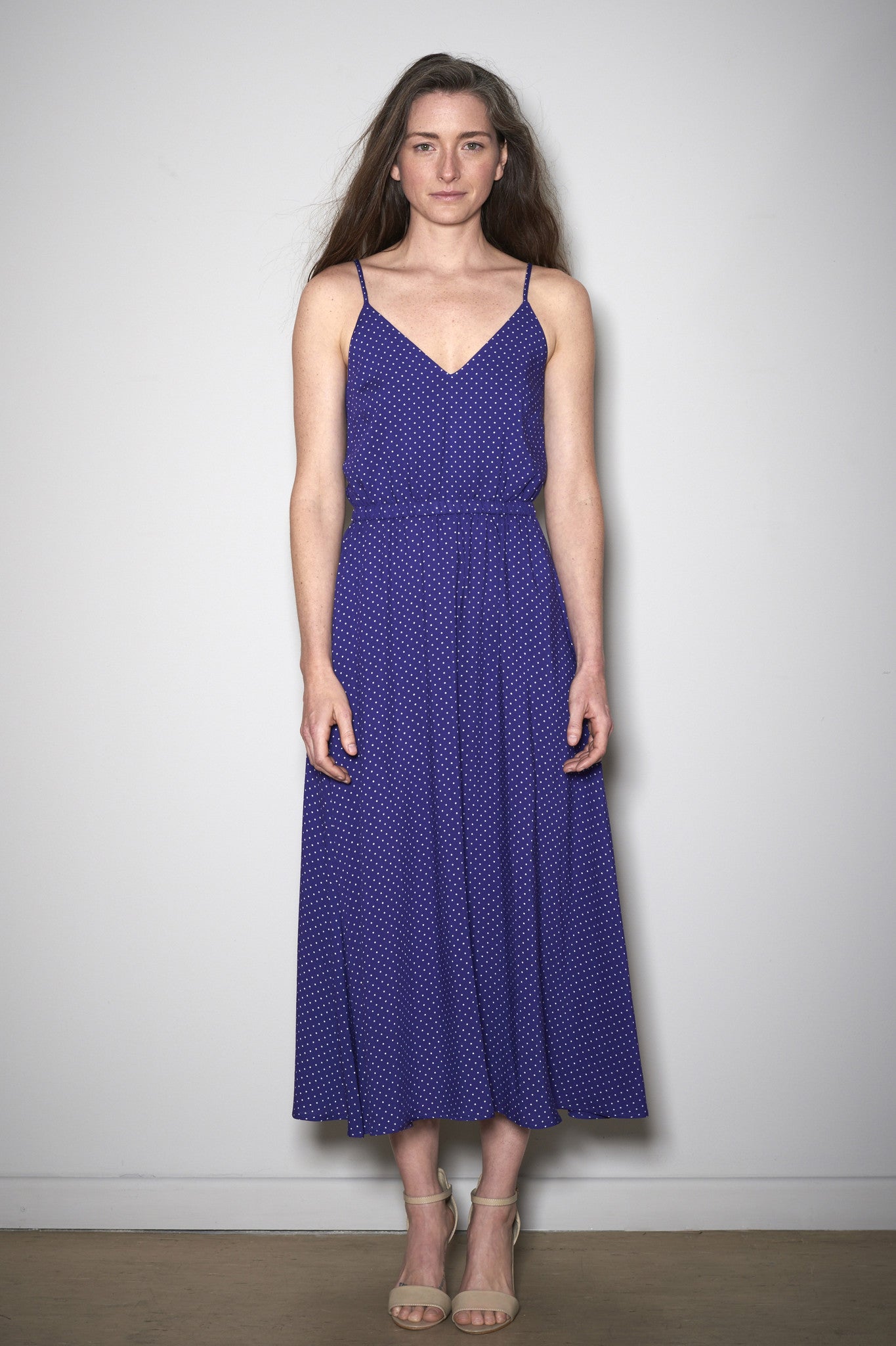 EASY SUMMER DRESS blue violet