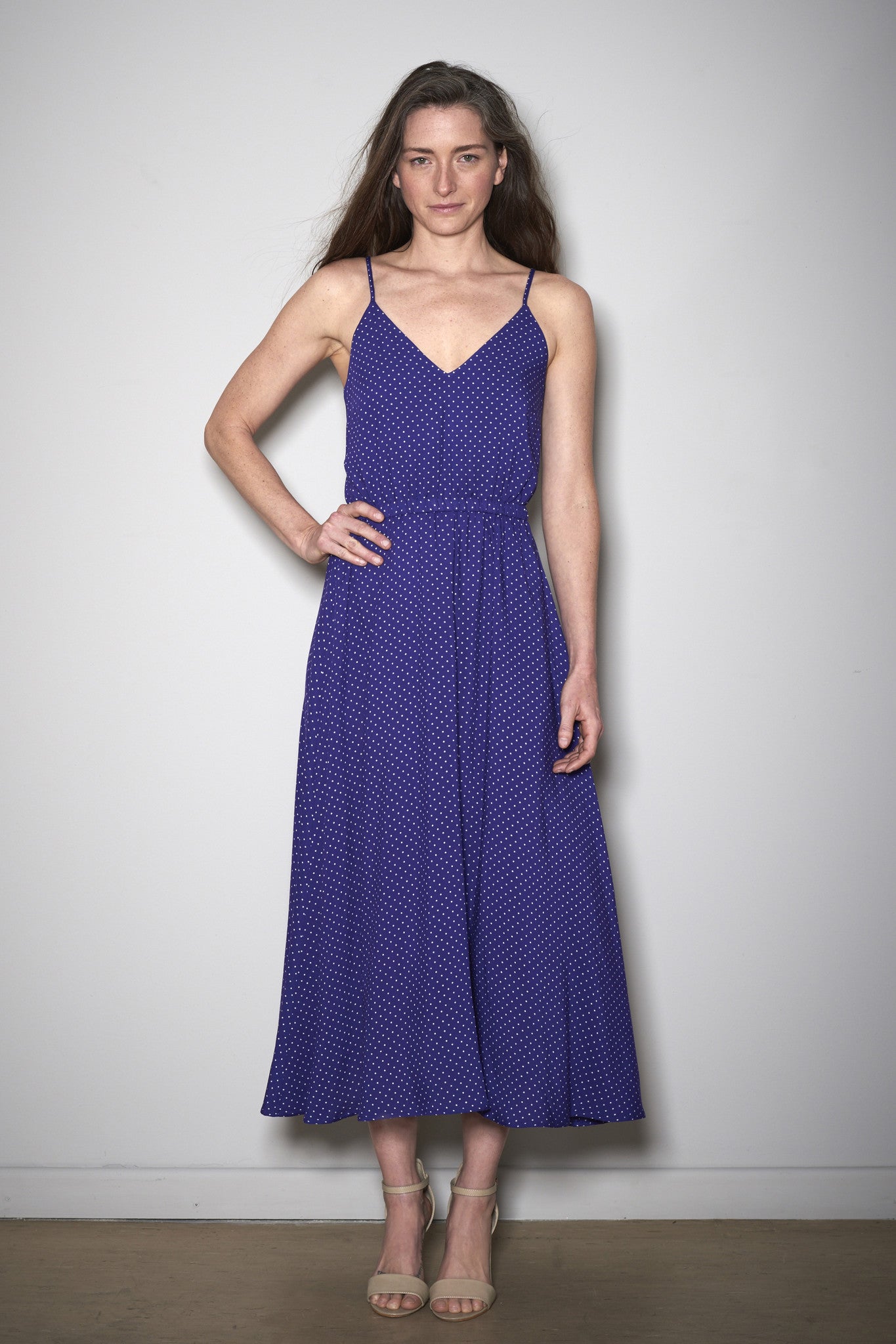 EASY SUMMER DRESS blue violet